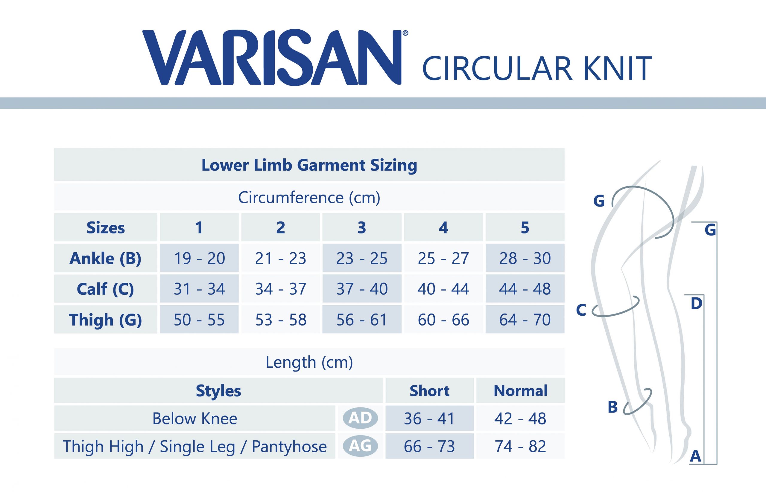 Varisan - Flat Knit Class 2, Thigh High, Open Toe Stocking